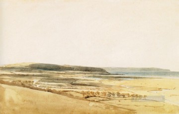 Watercolor Painting - Tawe scenery Thomas Girtin watercolour